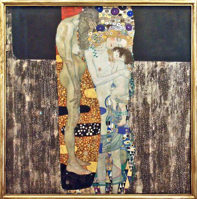 Les trois âges (Le tre età) - Gustav Klimt